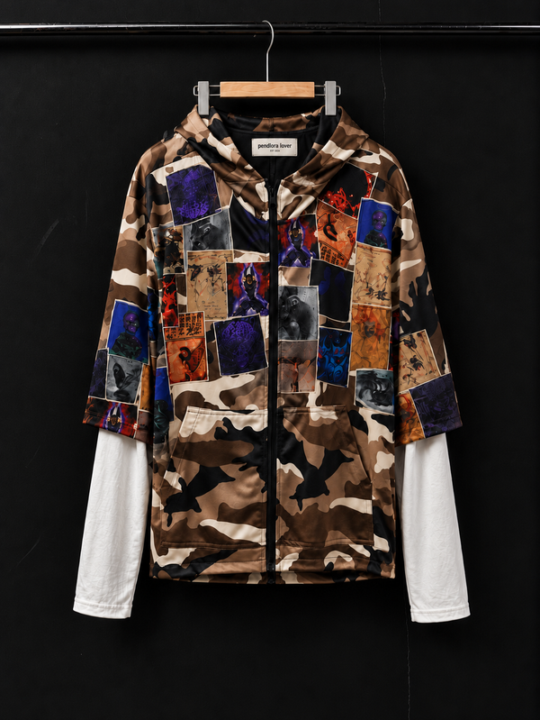 Ghost Camo Hooded Jacket