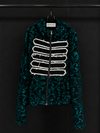 Metro Stripe Zip Jacket
