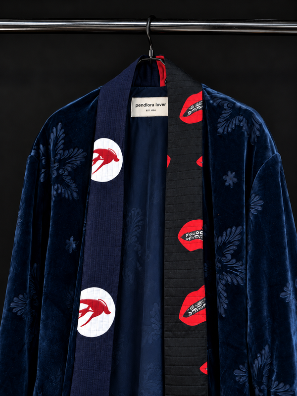 Velvet Drift Panel Shirt