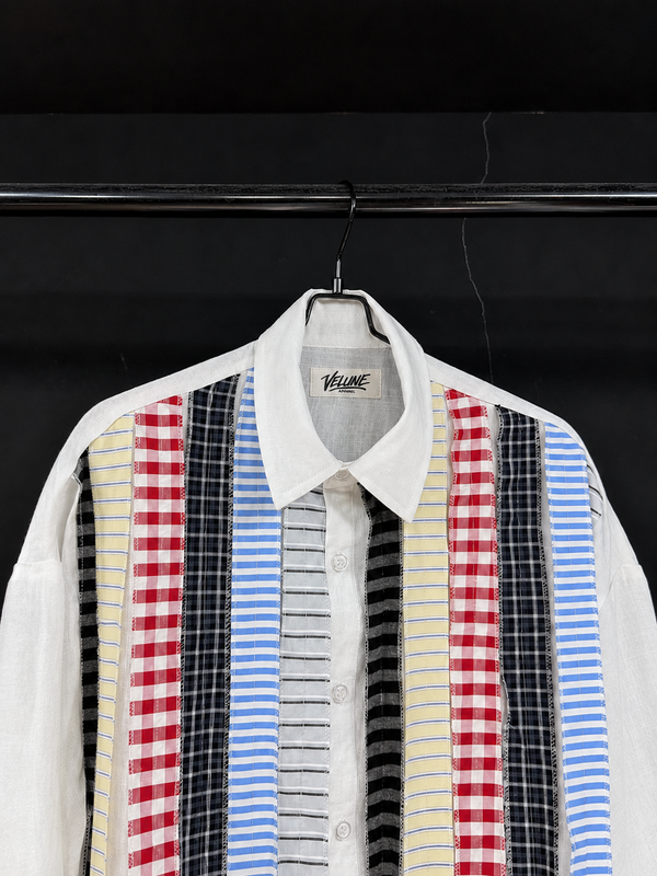 Splitline Stripe Overshirt