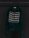 Metro Stripe Zip Jacket