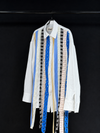 Deconstructed Stripe Panel Shirt