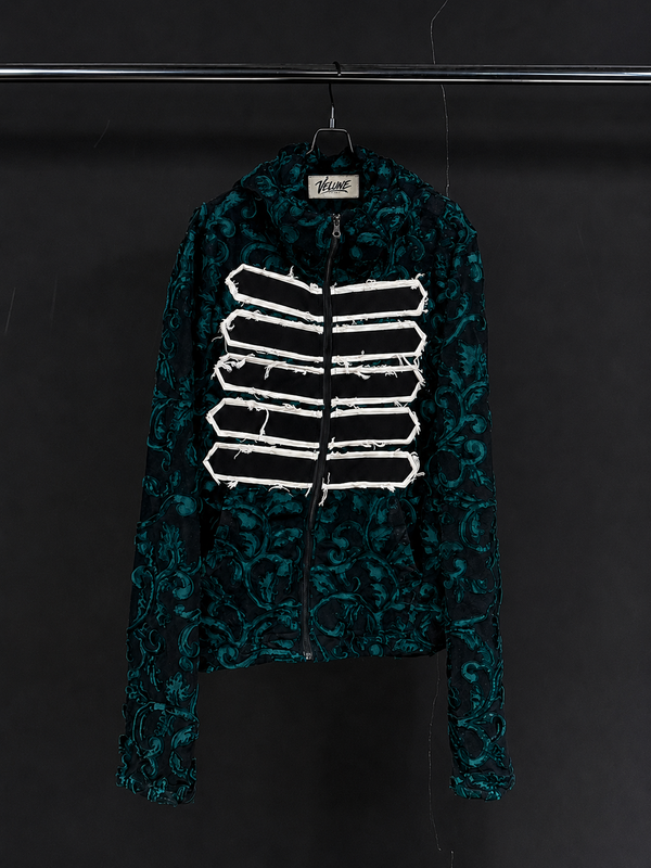 Metro Stripe Zip Jacket