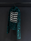 Metro Stripe Zip Jacket