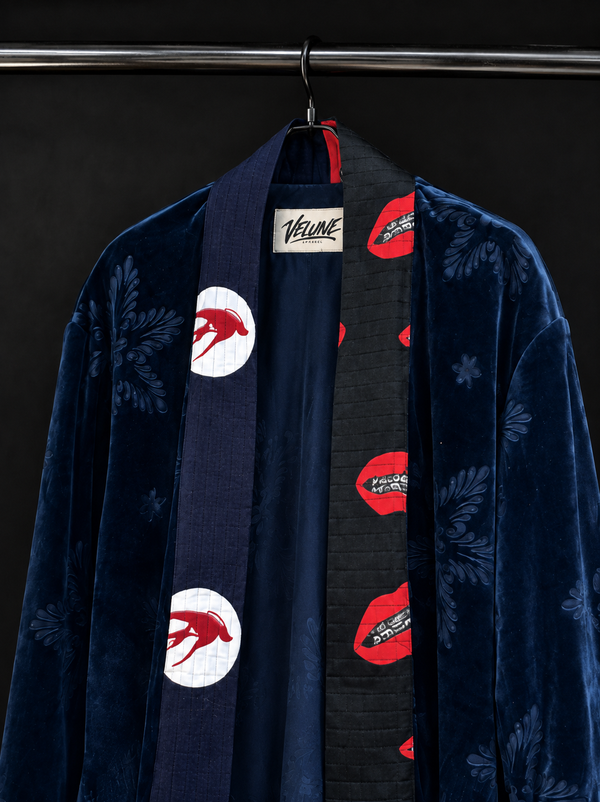 Velvet Drift Panel Shirt