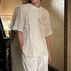 Nomad Texture Patchwork Shirt