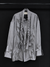 Ash Ribbon Pleated Shirt