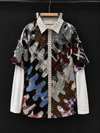Vintage Mosaic Panel Shirt
