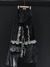 Noir Rift Ruched Trousers