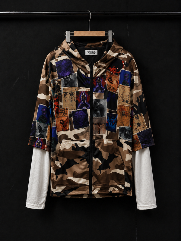 Ghost Camo Hooded Jacket