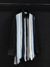 Midnight Stripe Splice Shirt