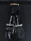 Noir Rift Ruched Trousers