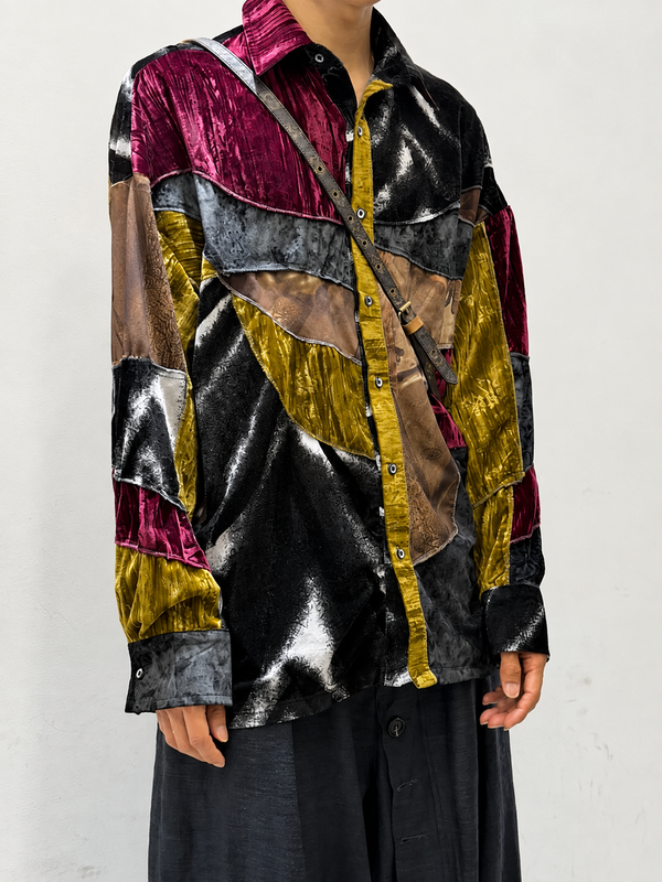Regal Velvet Print Shirt