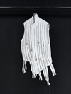 Fringe Signal Zip Vest